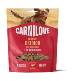 Carnilove snack Struisvogel (crunchy) met braambessen 200gr