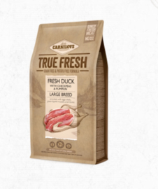 Carnilove True Fresh - Verse Eend Large Breed, eierschaal, groenlipmossel en tijm 4kg