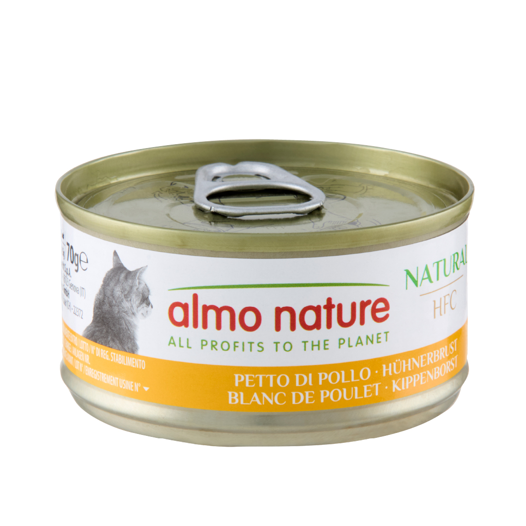 Almo Nature Natural HFC Kippenborst 70gr