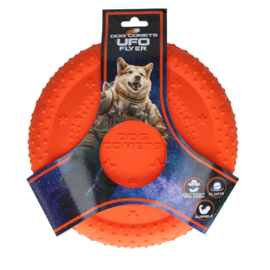 Dog comets UFO flyer