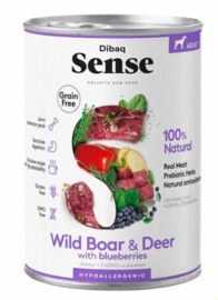 DIBAQ SENSE Blik - Hert & Everzwijn 380g