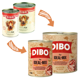 DIBO Pur Idealmix (rund/gevogelte) 800gr