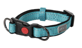 Rukka Pets Solid Adjustable Dog Collar Turquoise