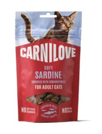 Carnilove Snack Soft - Sardines met peterselie 50g