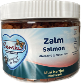 Renske Mini Hartjes ZALM 100gr