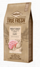 Carnilove True Fresh - Kalkoen PUPPY  met zalmolie, spirulina en bosbessen 11,4kg