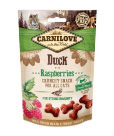 Carnilove Snack Crunchy - Eend met frambozen 50g