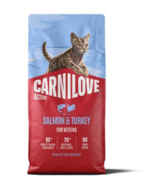 carnilove KAT zalm & kalkoen kitten 6kg