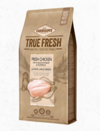 Carnilove True Fresh - Verse Kip met Groenlipmossel, Lemna en Kelp JUNIOR LARGE BREED 4kg