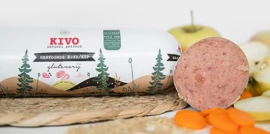 KIVO Rund kip houdbare worst 600gr