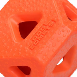Dog comets treat lock cube