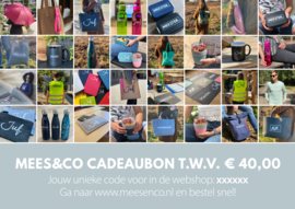 Digitale cadeaubon € 40,-