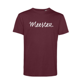 Bordeaux MEESTER. Shirt Krijt