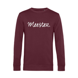 Bordeaux MEESTER. Sweater Krijt