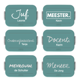 PERSONALISATIE: Lunchbox met naam