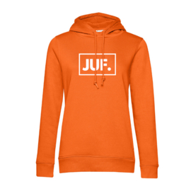 Oranje JUF. Hoodie Klas