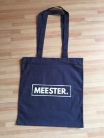 Deep Navy MEESTER. katoenen tas Klas