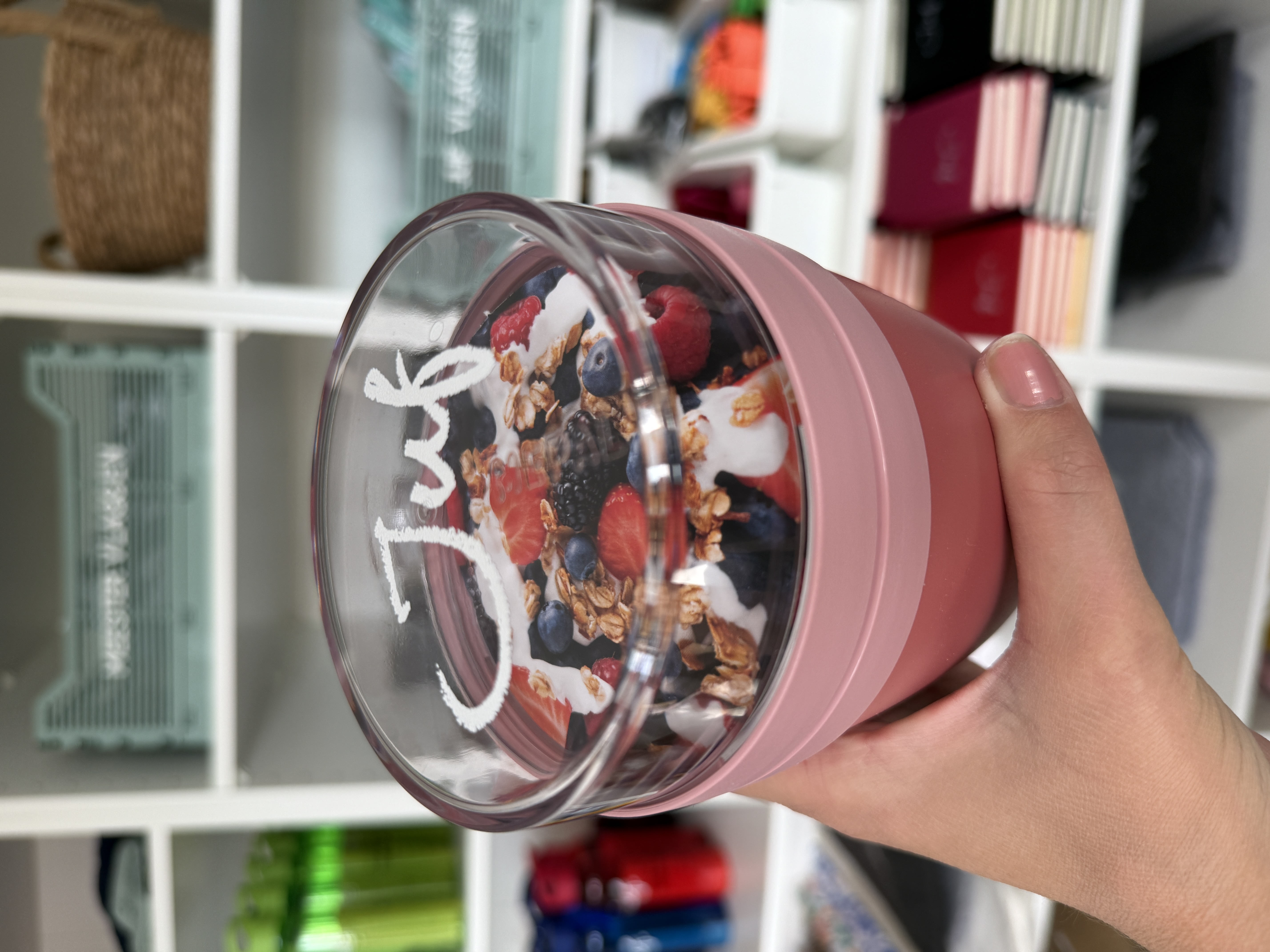 Vivid Mauve JUF. Lunchpot Krijt