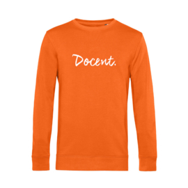 Oranje DOCENT. Heren Sweater Krijt