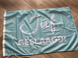 Mint JUF. Geslaagd Vlag Krijt