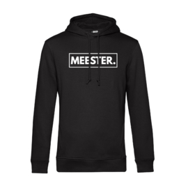 Zwart MEESTER. Hoodie Klas