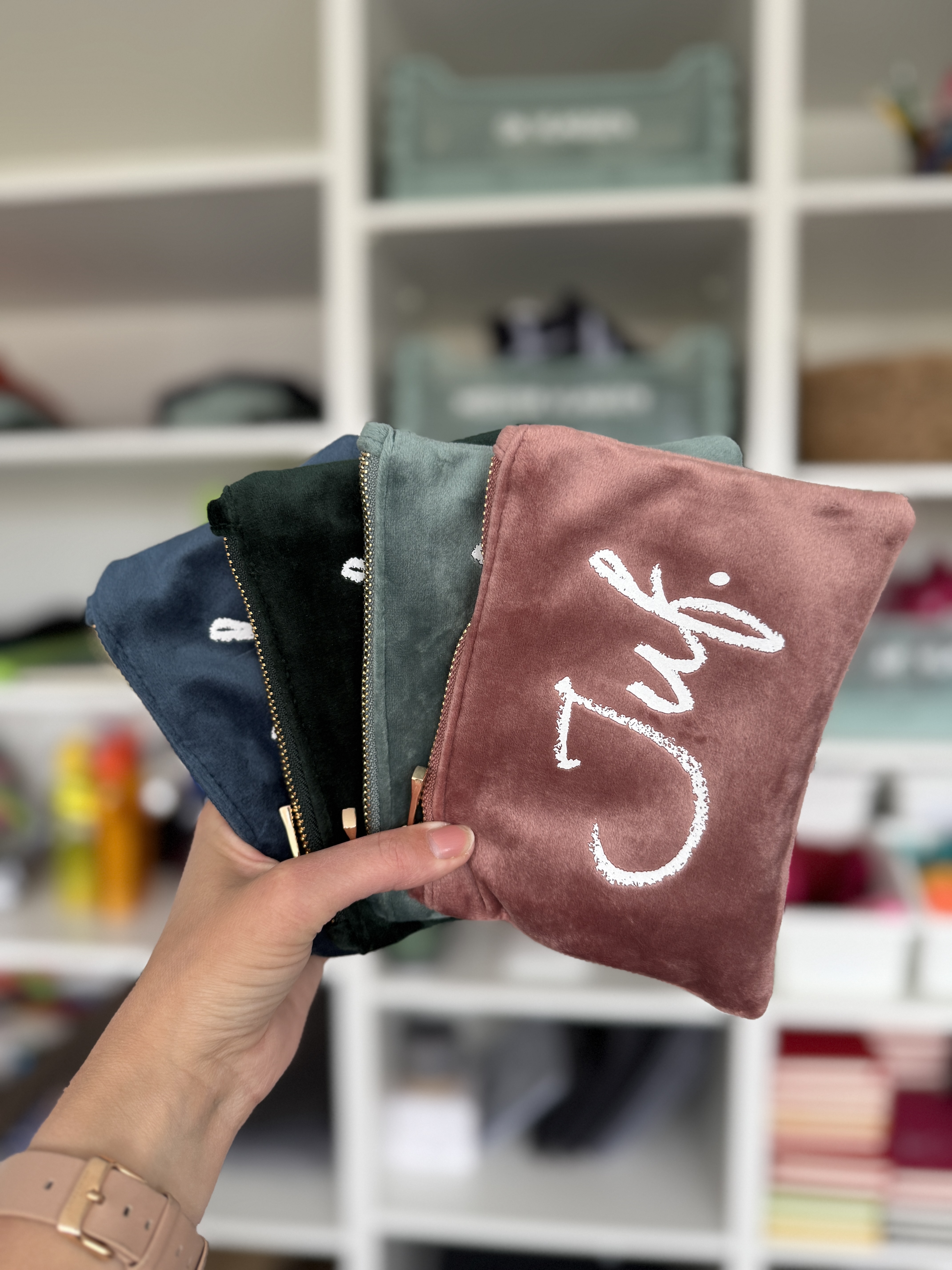 JUF. Velvet Etui Krijt Set