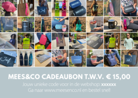 Digitale cadeaubon € 15,-