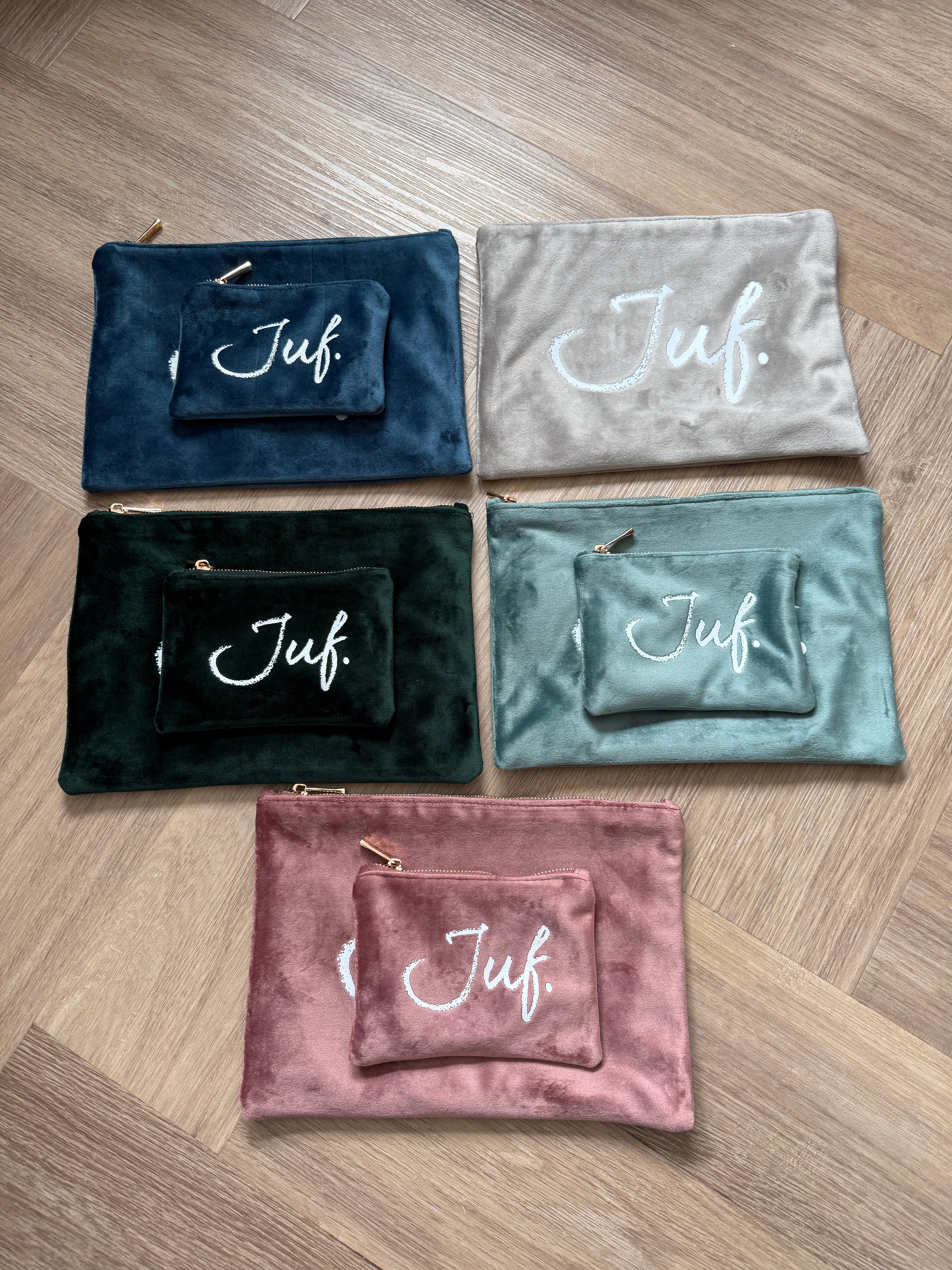 JUF. Velvet Etui Krijt Set