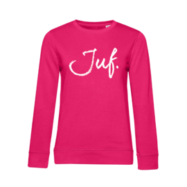 Fuchsia JUF. Sweater Krijt