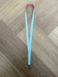 Mint/Fuchsia JUF. Keycord Krijt