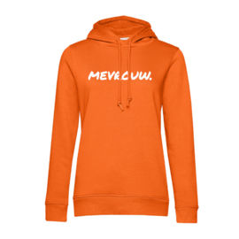 Oranje MEVROUW. Hoodie