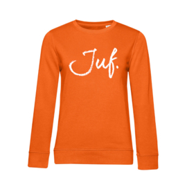 Oranje JUF. Sweater Krijt