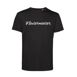 Zwart KLEUTERMEESTER. Shirt Krijt