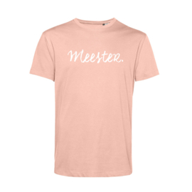 Pastel roze MEESTER. Shirt Krijt