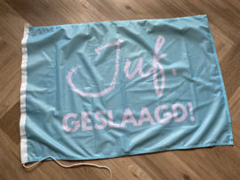 Mint JUF. Geslaagd Vlag Krijt