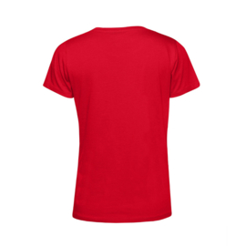 Rood KLEUTERJUF. Shirt Ronde hals Krijt