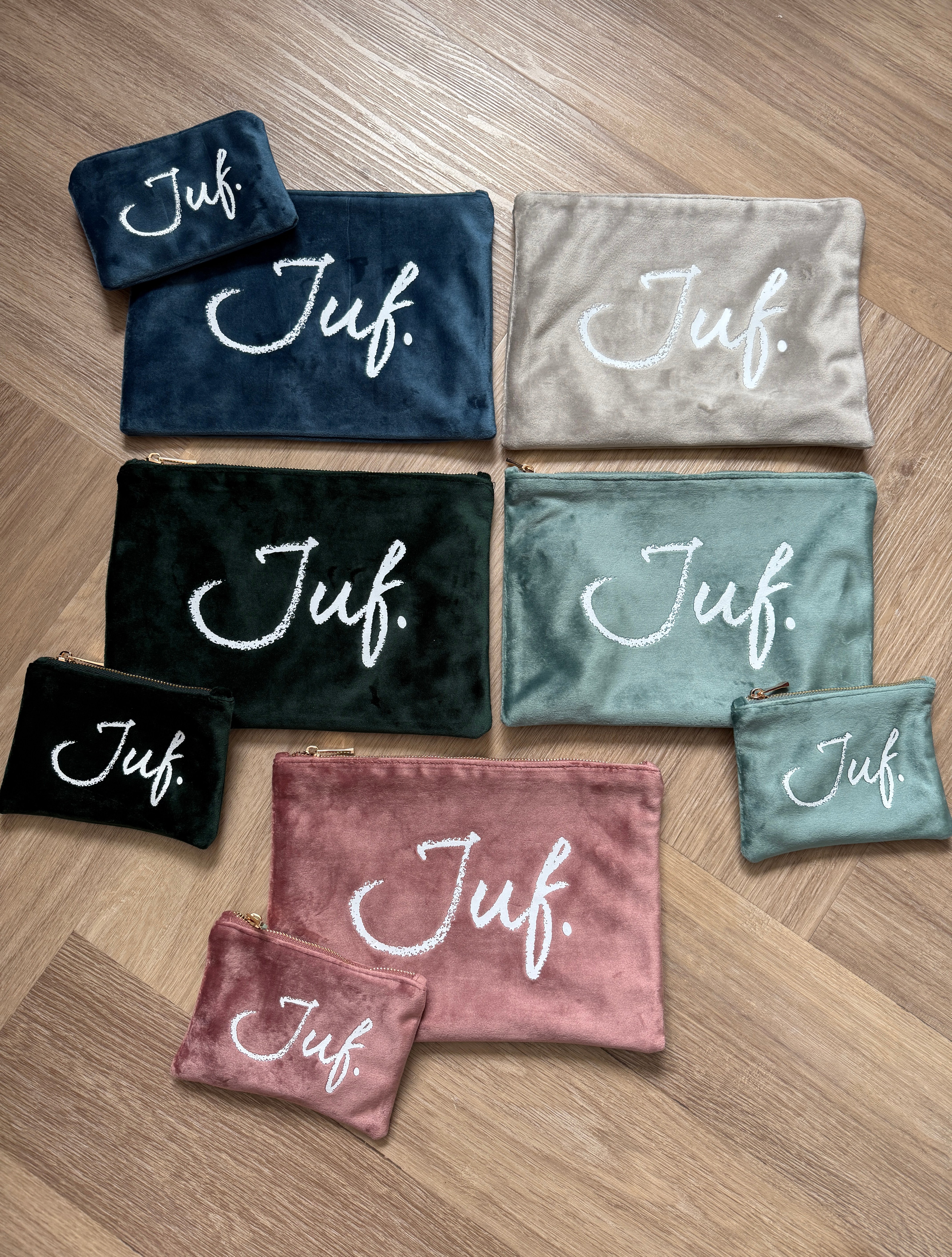 JUF. Velvet Etui Krijt Set