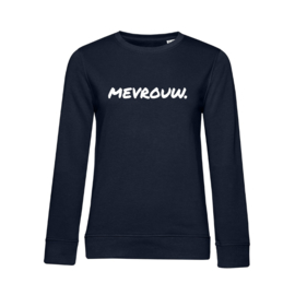 Donkerblauw MEVROUW. Sweater