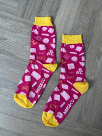 JUF. sokken roze