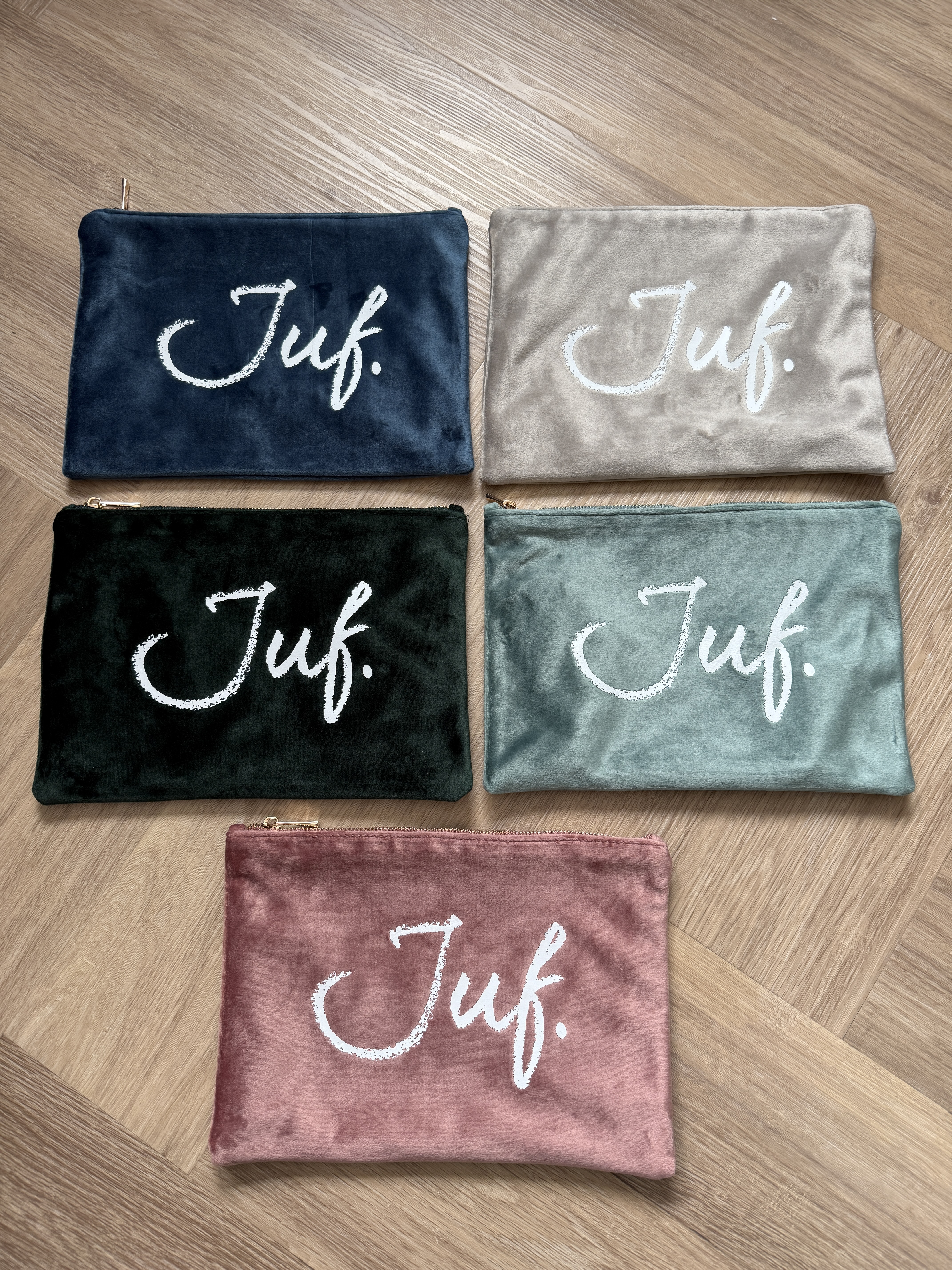 JUF. Velvet Etui Krijt Set
