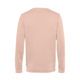Pastel roze DOCENT. Heren Sweater Krijt