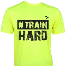 T-shirt - #TrainHard - dry fit