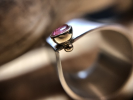 Rosé Toermalijn ring
