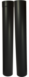 EW/Ø150mm Paspijp set 105-195cm (zonder verjonging)  Kleur: zwart #DUN600011