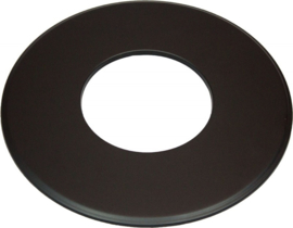 EW/150 Rozet  Groot  9cm (Kleur: Zwart)