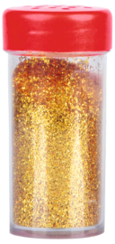 Glitter klein 20 gram - goud