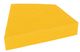 Quadro 2 matras  geel, hoogte 15 cm