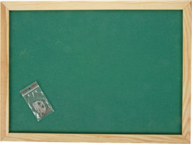 Prikbord 100 x 150 cm - groen