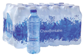 48x Water Chaudfontaine blauw petfles 0.50l