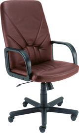 Max  draaifauteuil, zwart - bruin